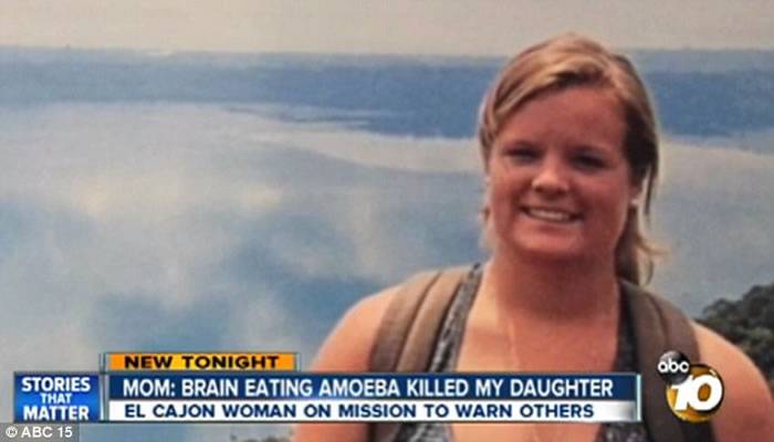 美国加州24岁女子到科罗拉多河游泳庆祝生日 被食脑变形虫入侵癫痫发作死亡