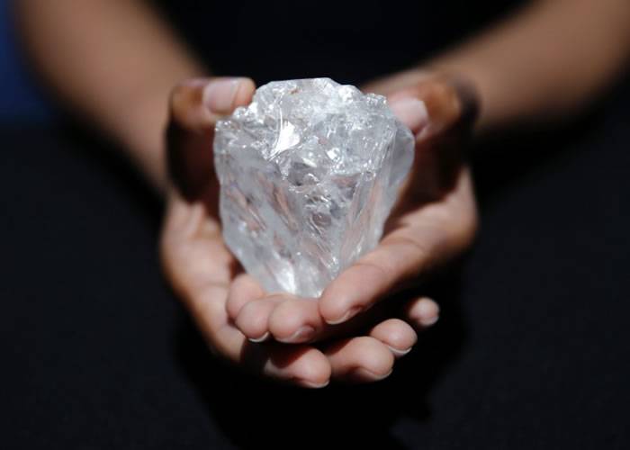 博茨瓦纳开采出的世纪巨钻“Lesedi la Rona”拍卖价预料将超过7000万美元