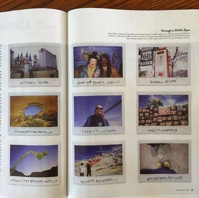 美国6岁男孩Hawkeye Huey作品登《国家地理》杂志 出首本摄影集