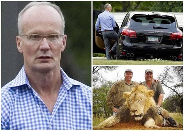 非洲狮子王塞西尔遇害周年 凶手美国牙医帕尔默逍遥快活名车代步