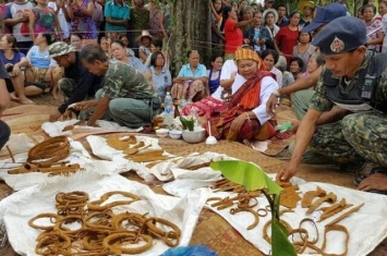 泰国村民家后园挖出近300件古物 疑为囚犯刑具