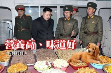 朝鲜领袖金正恩积极宣传吃狗肉：活生生打死才烹煮味道更佳