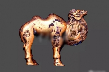 秦始皇帝陵外城西侧陵区发现秦代大型墓葬 出土最早单体金骆驼