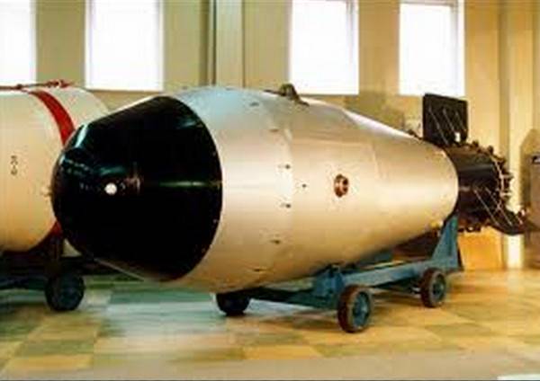 史上最强核武：前苏联研制的AN-602氢弹（TsarBomba）外壳复制模型将展出