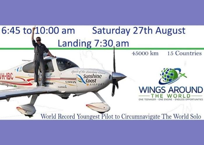 澳洲18岁少年独自环球飞行 刷新世界纪录