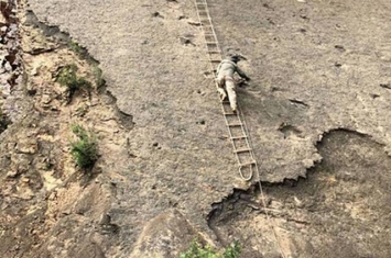 黑龙江省哈尔滨市依兰县发现大量白垩纪恐龙足迹化石