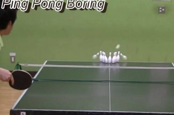 日本乒乓球表演者Pinpon（ぴんぽん）神乎其技的表演令全球数百万观众叹为观止