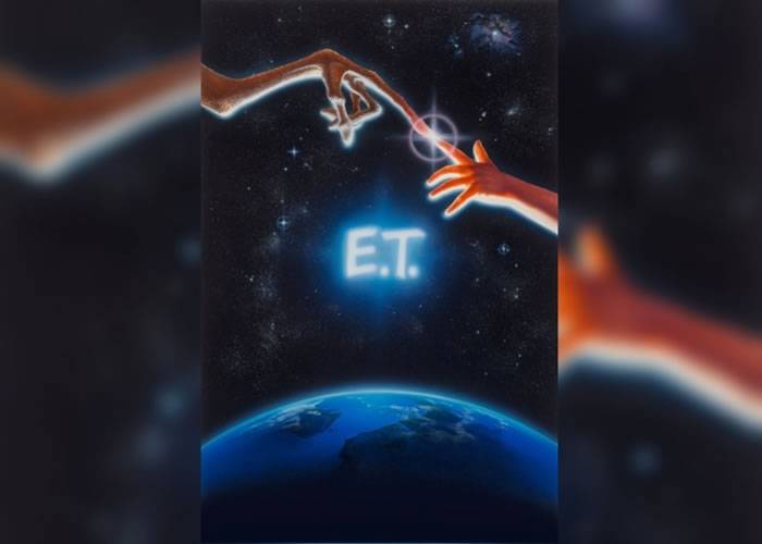 美国经典科幻电影《E.T.外星人》海报以39.4万美元成交