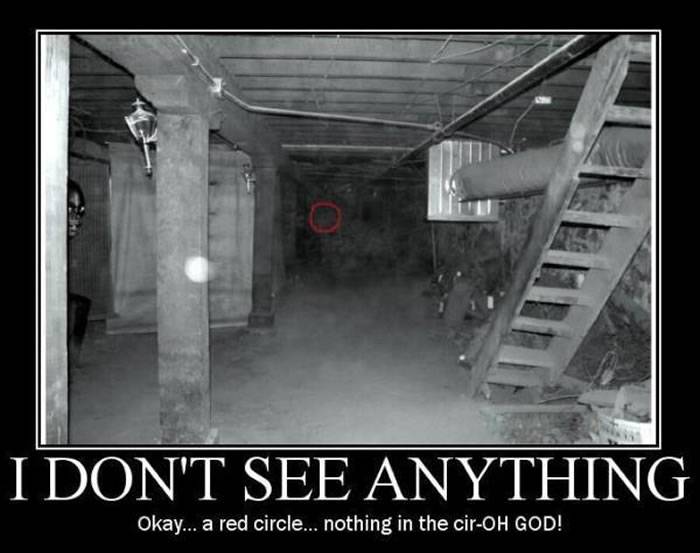 地下室灵异照“红圈圈”搞疯万人 真相原来不在那里