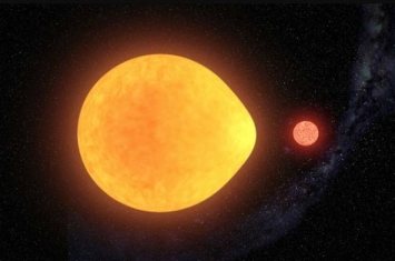 天文学家发现特殊的泪滴状恒星HD74423 脉冲只发生在一边