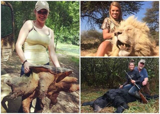 外国正兴起以女性为主的“猎人潮” 网民反感认为她们滥杀动物