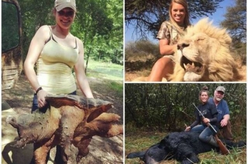 外国正兴起以女性为主的“猎人潮” 网民反感认为她们滥杀动物