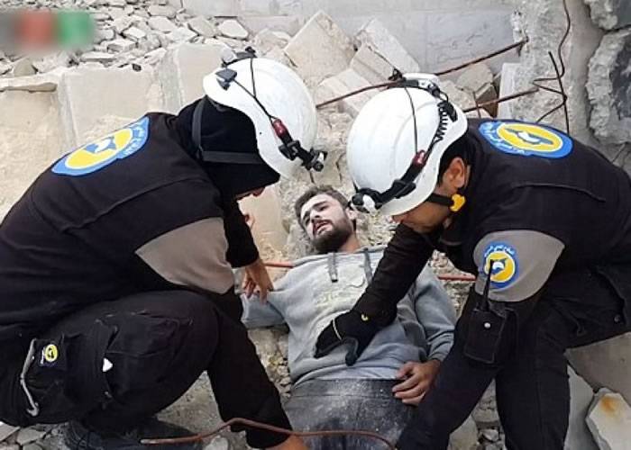 敍利亚救援组织白头盔玩“假人挑战” 外界猛烈抨击