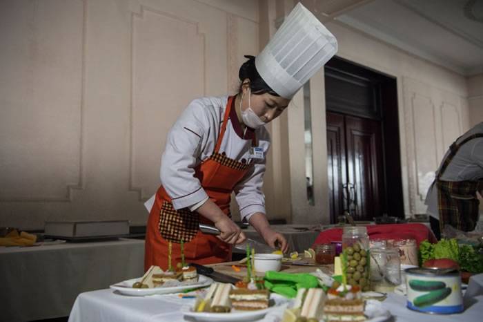 朝鲜举办第7届全国厨艺大赛纪念已故领导人金正日75岁冥寿