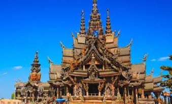 世界上最出名的寺庙，泰国的真理寺木制艺术品（精美震撼）