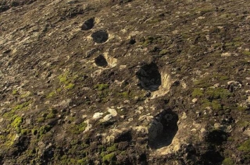 “恶魔的足迹”？意大利坎帕尼亚区北部罗卡蒙菲纳35万年前人类脚印向着火山山顶走去