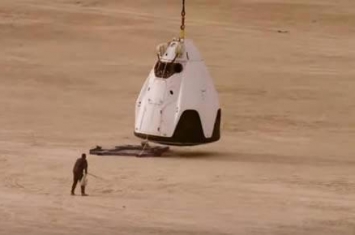 SpaceX的载人龙飞船降落伞试验失败 用于将宇航员送上国际空间站