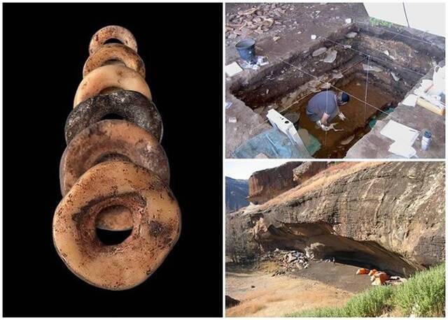 石器时代的社交礼物！非洲南部莱索托卡拉哈里沙漠出土的3.3万年前鸵鸟蛋壳珠子