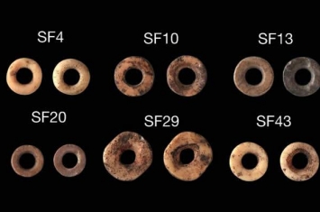 莱索托33000年前的鸵鸟蛋壳珠子就像是石器时代的“点赞”