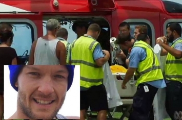 澳洲昆士兰省男子遭鲨鱼狂咬 幸得朋友急救止血保命