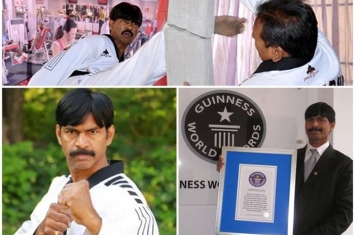 印度跆拳道大师Jayanth Reddy又破世界纪录 1分钟打352拳