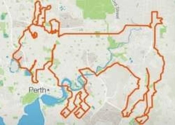 澳洲珀斯单车爱好者组队踏出山羊路线图