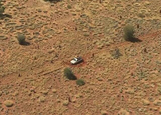 澳洲情侣高温困维多利亚省吉布森沙漠 靠无线电信标获救