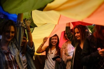 罗马尼亚布加勒斯特同性恋游行 争取更大同性权利