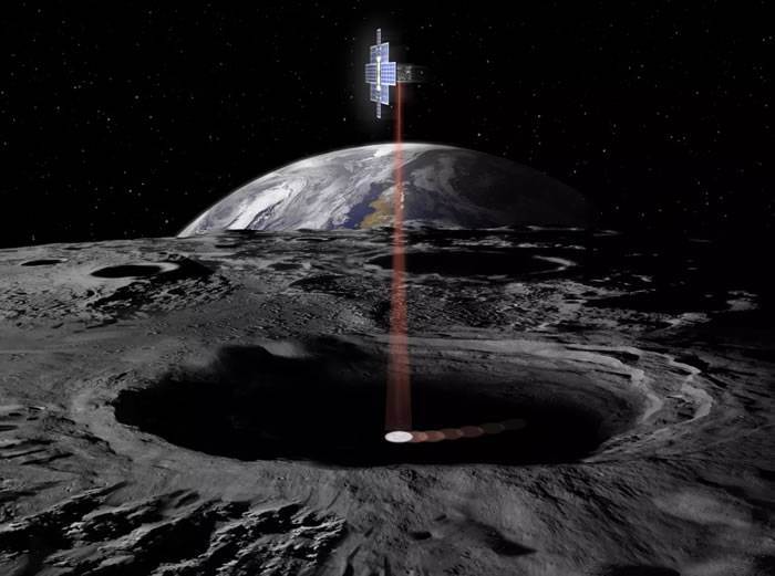 NASA的“手电筒”卫星将在月球陨石坑中寻找水的踪迹