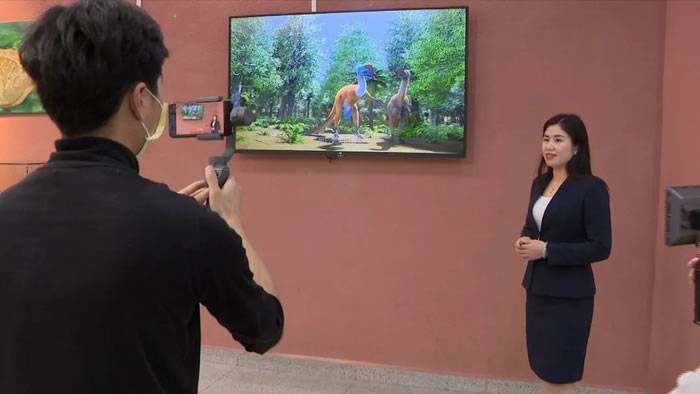 河源市博物馆与联通联合推出《探秘远古河源的恐龙世界》5G文旅互动直播活动