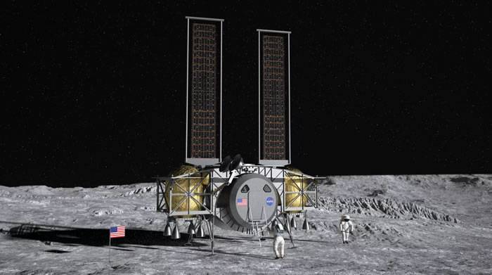 NASA与Blue Origin、Dynetics和SpaceX签订合同开发月球着陆器