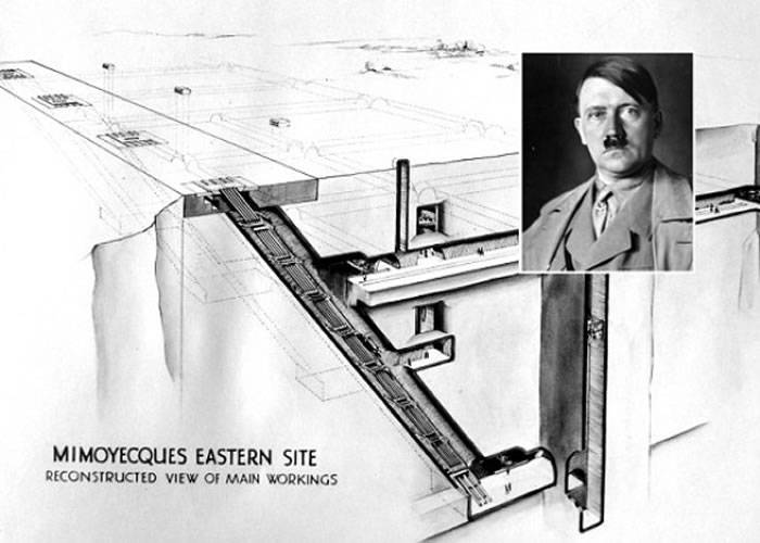 希特勒二战期间曾研发130米长杀伤力惊人的V-3巨炮
