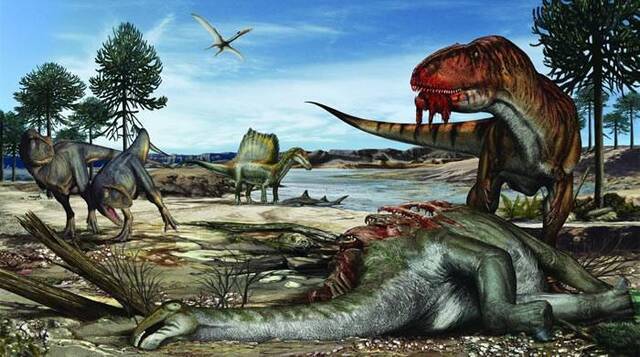 “地球历史上最危险的地方”：非洲撒哈拉沙漠北部曾生存着大量不同种类的肉食性恐龙