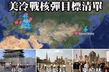 美军冷战核战略曝光：欲杀北京莫斯科平民