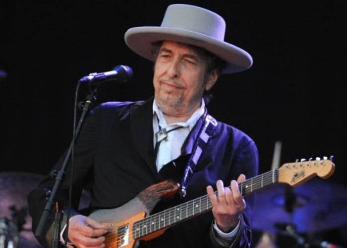 获得诺贝尔文学奖的美国民谣歌手卜戴伦（Bob Dylan）发表得奖谈话