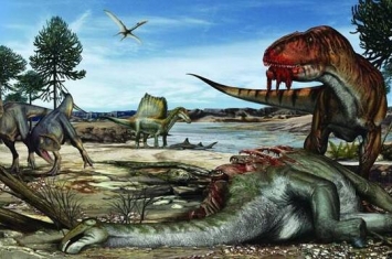 1亿年前的摩洛哥东南部是地球历史上最危险的地方 充满大型肉食恐龙
