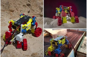 美国乔治亚理工学院以3D打印技术制造出塑胶迷你火星探测车模型