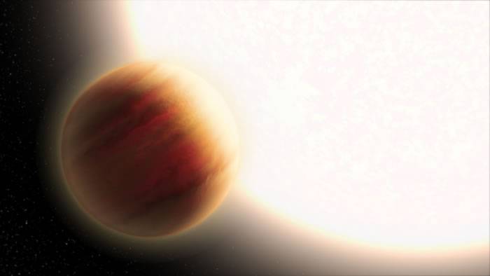 系外行星WASP-79b大气层温度高达3000华氏度 会下“铁雨”