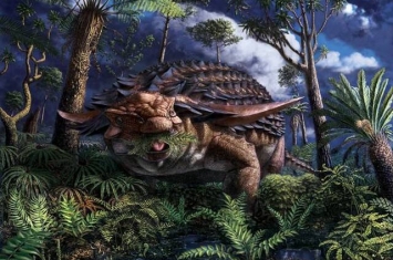 加拿大发现的1.1亿年前木乃伊化结节龙身上取出的胃确定了它的饮食
