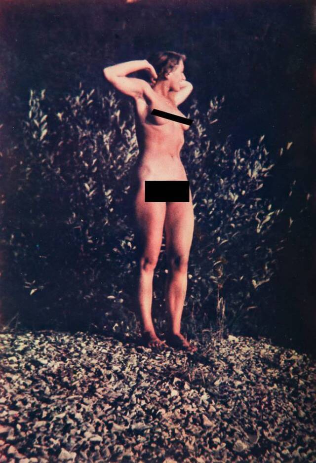 希特勒情妇伊娃·布劳恩(Eva Braun)二战时期罕见祼照曝光