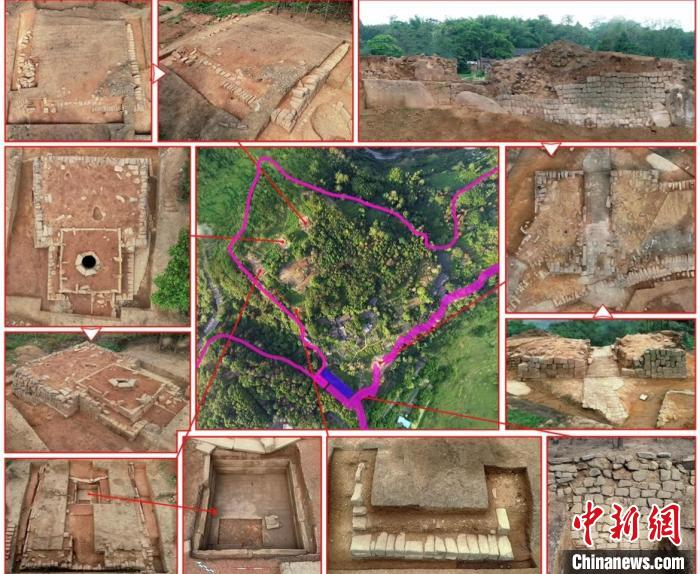 重庆钓鱼城遗址考古新发现一批高规格建筑遗存