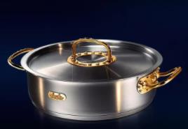 世界上最贵的炖锅：锅把镶13克拉钻石（价值380万元）