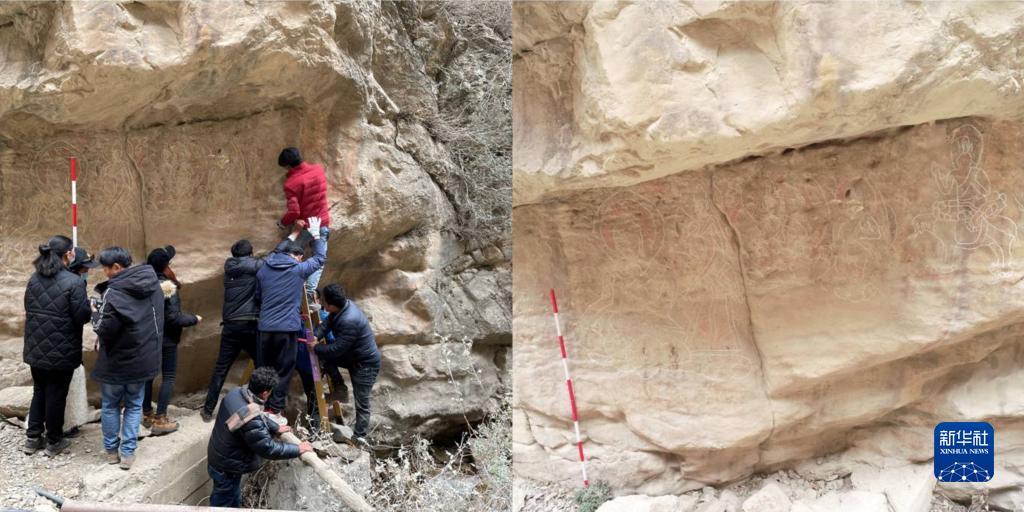 西藏石窟寺调查发现罕见吐蕃时期摩崖石刻
