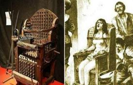 古代欧洲酷刑，女巫的椅子(铁钉钉满赤裸女人的全身)