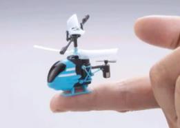 世界上最小的遥控飞机：仅65毫米长(相当于拇指大小)