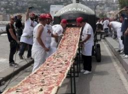 世界上最长的披萨：全长可达2公里(几千人都吃不完)