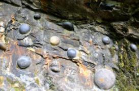 贵州千年石崖产蛋之谜，产蛋崖为什么会产石蛋(地质原因)