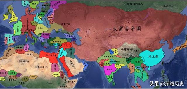 中外历史上版图最大的帝国