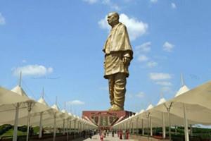 世界最高的雕塑，萨达尔帕特尔雕塑高182米(是自由女神像2倍) ...
