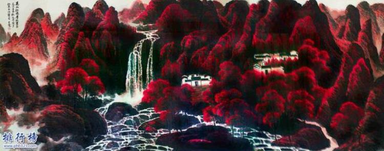 庐山观瀑图35.9亿真迹,画庐山瀑布的名画